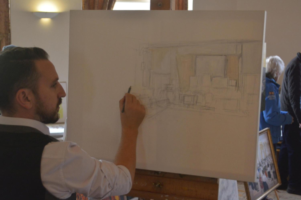 Live painting at the Ramsbottom Heritage Art Exhibition 
01-Ramsbottom Heritage Society-01-RHS Activities-009-2019 Art Exhibition in Civic Hall
Keywords: 2019