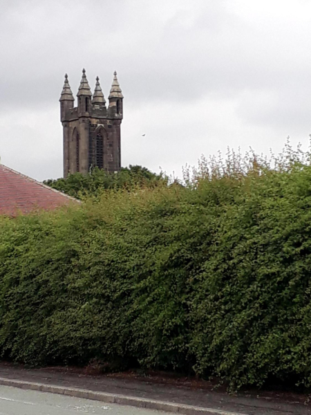 St Andrew's Church form Nuttall Lane
06-Religion-01-Church Buildings-002-Church of England  -  St. Andrew, Bolton Street, Ramsbottom
Keywords: 2020