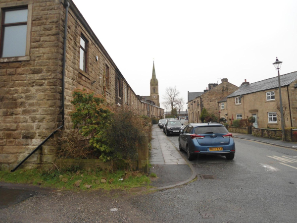 St Paul's Church from Crow Lane 
06-Religion-01-Church Buildings-001-Church of England  - St. Paul, Bridge Street, Ramsbottom
Keywords: 2021