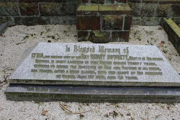 Lydia Dowsett Grave Holcombe Church 
06-Religion-01-Church Buildings-003-Church of England -  Emmanuel, Holcombe
Keywords: 2022