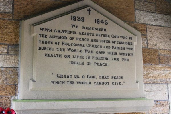 Plaque's in side Lynch Gate Holcombe Church 
06-Religion-01-Church Buildings-003-Church of England -  Emmanuel, Holcombe
Keywords: 2022