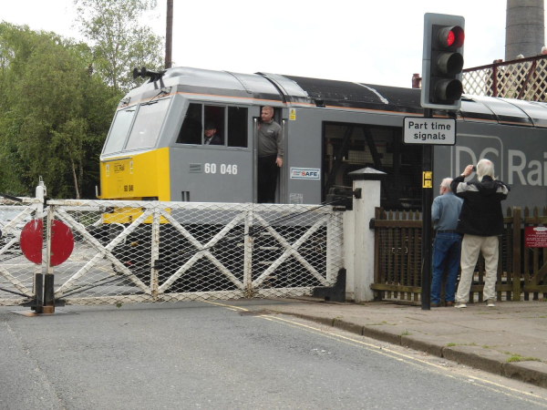 Train on level crossing East Lanc's Railway
16-Transport-03-Trains and Railways-000-General
Keywords: 2022