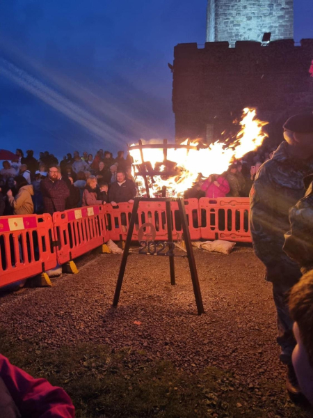 Queen Elizabeth II Platinum Jubilee Celebrations on Holcombe Hill lighting a beacon 
18-Agriculture and the Natural Environment-03-Topography and Landscapes-001-Holcombe Hill
Keywords: 2022