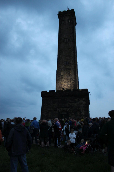 Queen Elizabeth II Platinum Jubilee Celebrations on Holcombe Hill lighting a beacon 
18-Agriculture and the Natural Environment-03-Topography and Landscapes-001-Holcombe Hill
Keywords: 2022