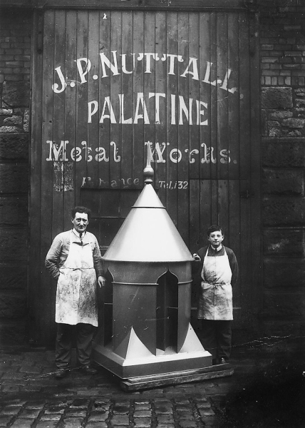 1930s. Outside J.P. Nuttall, Palatine Metal Works 
02-Industry-01-Mills-000-General
Keywords: 1945