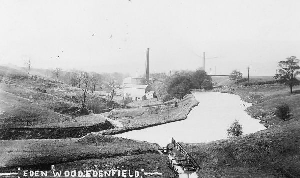 Early c20 p/c of Edenwood Mill, Edenfield See card for history of Mill.
17-Buildings and the Urban Environment-05-Street Scenes-011-Edenfield
Keywords: 1945