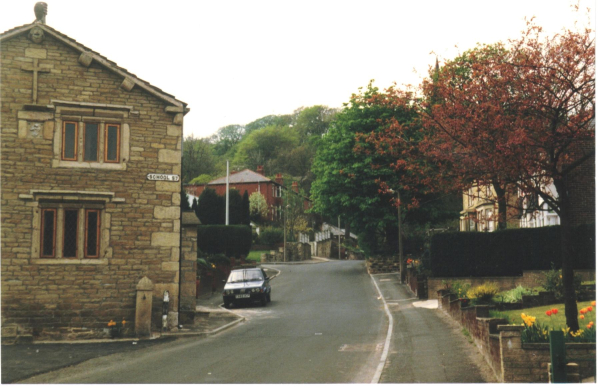 Old schoolhouse , Dundee Lane 
17-Buildings and the Urban Environment-05-Street Scenes-010-Dundee Lane
Keywords: 1987