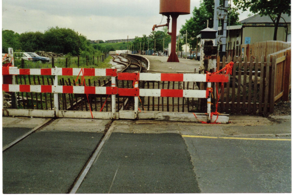 Level Crossing after accident 
16-Transport-03-Trains and Railways-000-General
Keywords: 1988