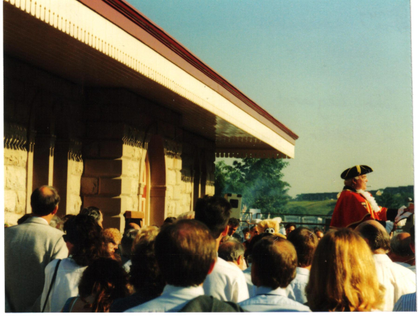 Opening Ramsbottom Station 
16-Transport-03-Trains and Railways-000-General
Keywords: 1989