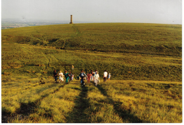 Hikers on Harcles Hill  , view of Peel Tower
08- History-01-Monuments-002-Peel Tower
Keywords: 1989