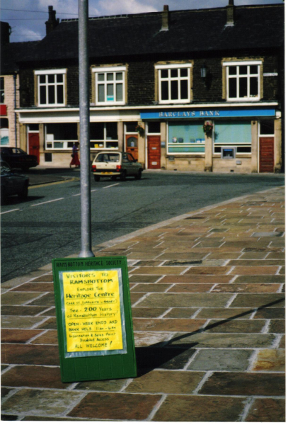 Heritage sign outside the Railway station with Barclays bank in the background
17-Buildings and the Urban Environment-05-Street Scenes-022-Railway Street

Keywords: 1990