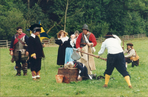 The English Civil War re-enacted in Summerseat 
17-Buildings and the Urban Environment-05-Street Scenes-028-Summerseat Area
Keywords: 1990