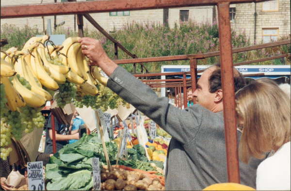 The vegetable stall on the Saturday Market 
14-Leisure-04-Events-006-Markets
Keywords: 1990