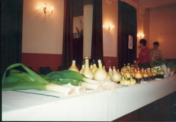 vegetable tables at the Horticultural Society Show in the Civic Hall
14-Leisure-04-Events-000-General

Keywords: 1990
