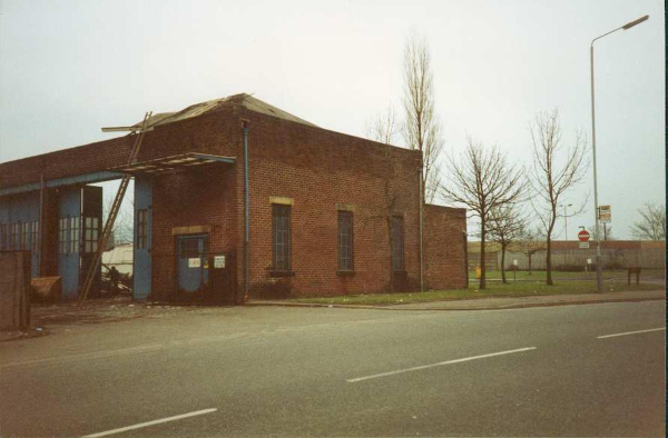 Demolition of Old Tram Shed to make way for Petrol station
17-Buildings and the Urban Environment-05-Street Scenes-027-Stubbins Lane and Stubbins area
Keywords: 1991