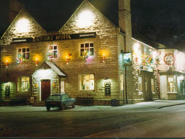 December scene - Railway hotel at night 
14-Leisure-05-Pubs-024-Railway
Keywords: 1993