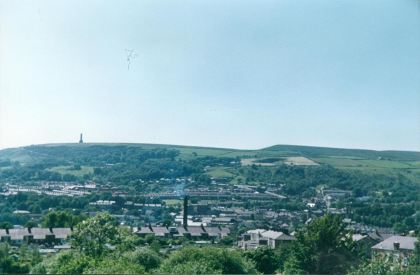 Ramsbottom looking westward 
18-Agriculture and the Natural Environment-03-Topography and Landscapes-000-General
Keywords: 1993