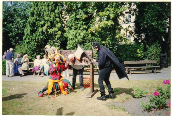 The Axeman cometh - in the Market Place stocks 
14-Leisure-04-Events-006-Markets
Keywords: 1995