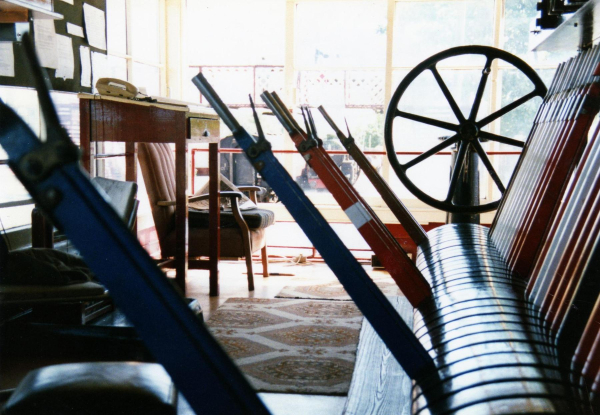 Interior of Ramsbottom signal box 
16-Transport-03-Trains and Railways-000-General
Keywords: 1997