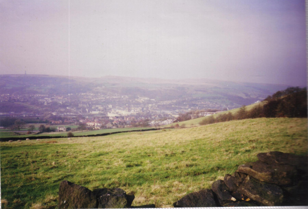 View from the old highway looking south east across Bucken Clough 
18-Agriculture and the Natural Environment-03-Topography and Landscapes-000-General
Keywords: 1997