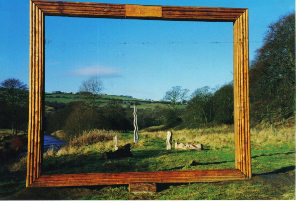Irwell Sculpture Trail - Choose your view from left or centre ! 
18-Agriculture and the Natural Environment-03-Topography and Landscapes-000-General
Keywords: 1997