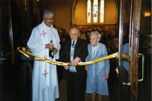 Opening of new Parish room at St. Paul's Church 
06-Religion-01-Church Buildings-001-Church of England  - St. Paul, Bridge Street, Ramsbottom
Keywords: 1999
