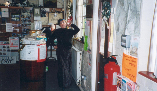 Linda wearing Victorian costume at the Heritage Centre 
01-Ramsbottom Heritage Society-01-RHS Activities-017-Heritage Centre
Keywords: 2001