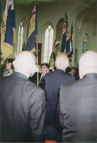 Dunkirk Veterans inside St Andrews church
to be catalogued
Keywords: 2003