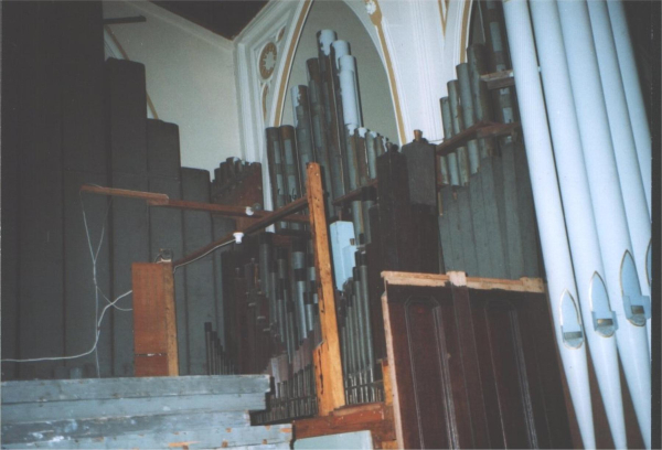 St Paul's Church Organ Repairs
06-Religion-01-Church Buildings-001-Church of England  - St. Paul, Bridge Street, Ramsbottom
Keywords: 2004