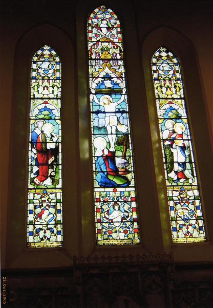 Stained Glass Window - St Paul's Church
06-Religion-01-Church Buildings-014-Christ Church Baptist Methodist, Great Eaves Road, Ramsbottom
Keywords: 2005