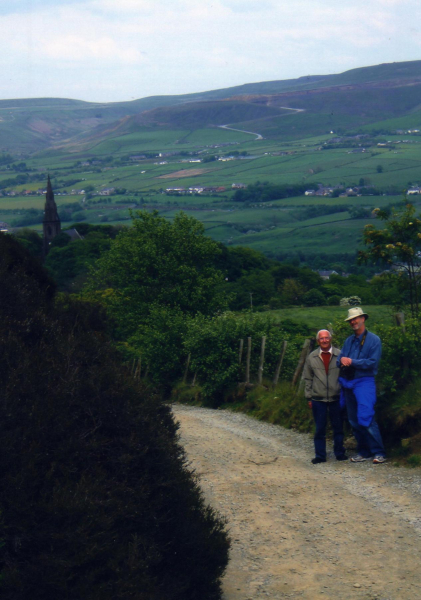 View from path leading up to Holcombe Hill 
18-Agriculture and the Natural Environment-03-Topography and Landscapes-001-Holcombe Hill
Keywords: 2007