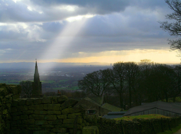 Sunshine on Emmanuel Holcombe Church from Holcombe Hill 
18-Agriculture and the Natural Environment-03-Topography and Landscapes-001-Holcombe Hill
Keywords: 2007