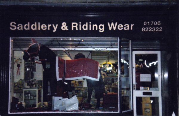 Saddlery and Riding Wear shop 
to be catalogued
Keywords: 2008