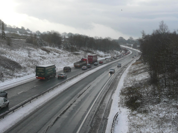 M66 traffic stopped by snow 
to be catalogued
Keywords: 2008