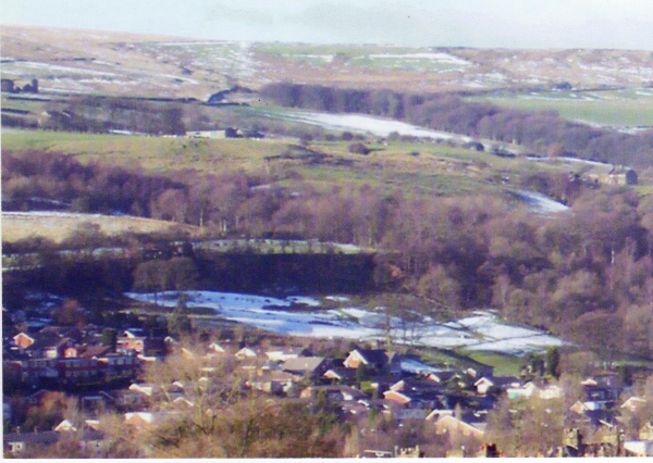 View from Manchester Road looking towards Ox Hey 
to be catalogued
Keywords: 2008