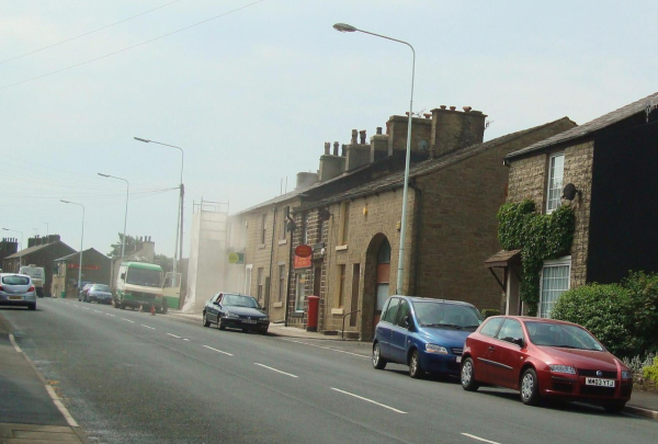 Sand blasting house on Market Street, Edenfield 
17-Buildings and the Urban Environment-05-Street Scenes-011-Edenfield
Keywords: 2009