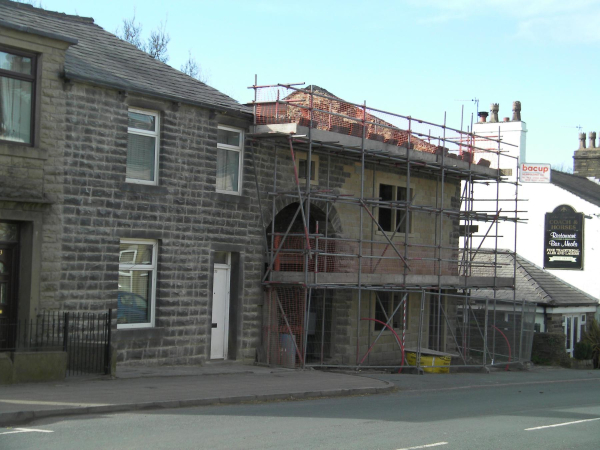 Conversion of Nuttall's West Barn, Edenfield January to November 2011 - 22nd January
17-Buildings and the Urban Environment-05-Street Scenes-011-Edenfield
Keywords: 2011