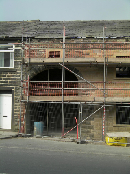 Conversion of Nuttall's West Barn, Edenfield January to November 2011 - 2nd April
17-Buildings and the Urban Environment-05-Street Scenes-011-Edenfield
Keywords: 2011