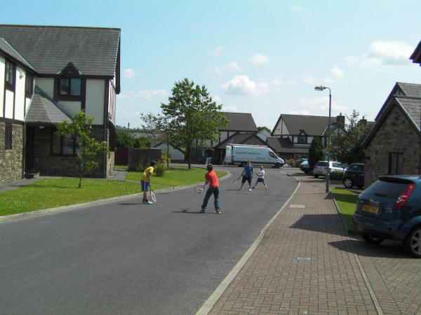 Street game on Heycrofts View, Edenfield - 7 July 2013 
17-Buildings and the Urban Environment-05-Street Scenes-011-Edenfield
Keywords: 2013