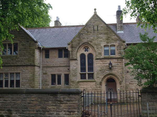 St Andrew's Vicarage after the change of use to Flats
06-Religion-01-Church Buildings-002-Church of England  -  St. Andrew, Bolton Street, Ramsbottom
Keywords: 2014