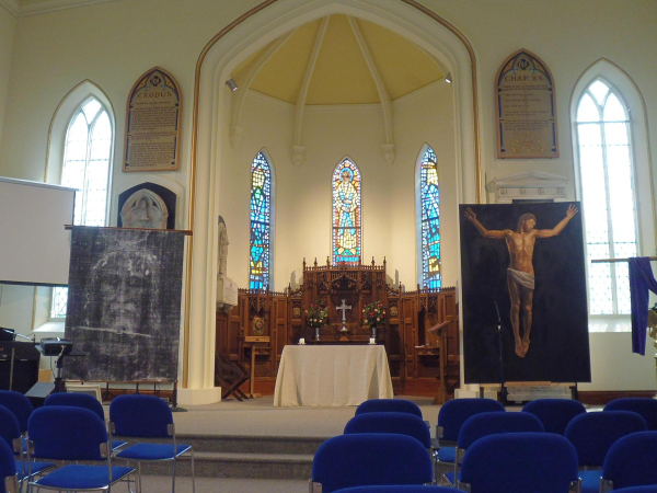 Turin Shroud exhibition at St Andrew's Church
06-Religion-01-Church Buildings-002-Church of England  -  St. Andrew, Bolton Street, Ramsbottom
Keywords: 2015