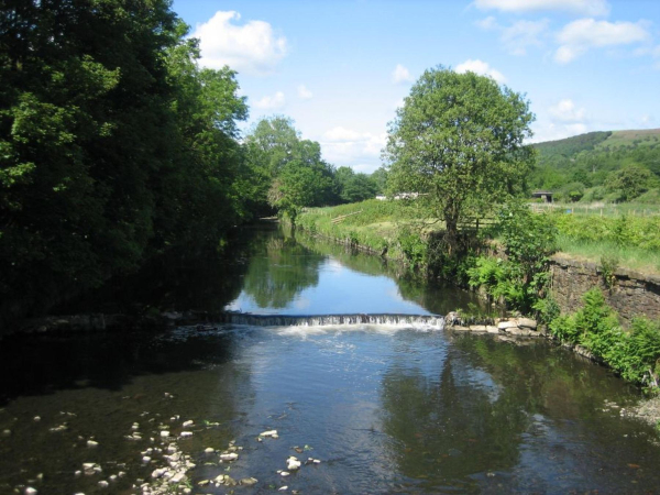 River Irwell from the bridge at Irwell Vale 
to be catalogued
Keywords: 2015