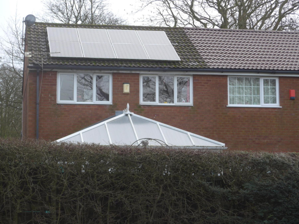 Solar panels on house on Merlewood - Jan 16 
17-Buildings and the Urban Environment-05-Street Scenes-011-Edenfield
Keywords: 2016
