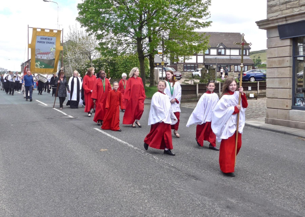 Procession of Witness, Edenfield Parish Church 
06-Religion-01-Church Buildings-004-Church of England -  Edenfield Parish Church
Keywords: 2016