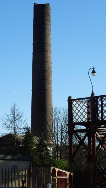 Mondi Chimney being reduced in size 
02-Industry-01-Mills-010-Ramsbottom Paper Mill,Peel Bridge,Ramsbottom
Keywords: 2016