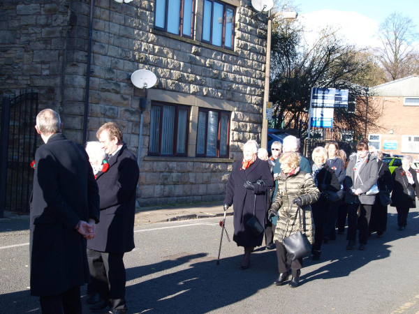 Rememberance Sunday walk on Central Street 
15-War-03-War Memorials-001-St Paul's Gardens and Remembrance Sunday
Keywords: 2017