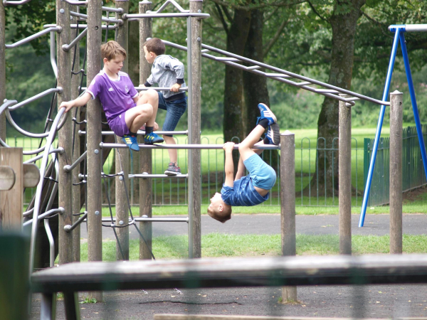 Climbing on frame in Nuttall Park
14-Leisure-01-Parks and Gardens-001-Nuttall Park General
Keywords: 2018