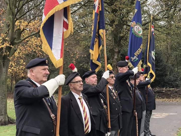 Memorial stone Unveiling Nuttall Park Sunday November 4th 2018 Standard Bearers 
14-Leisure-01-Parks and Gardens-001-Nuttall Park General
Keywords: 2018