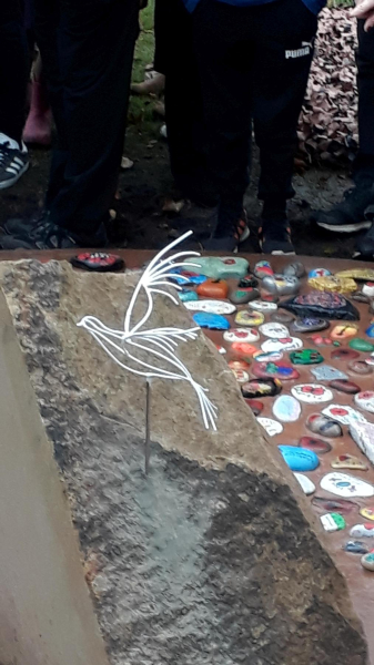 Memorial stone Unveiling Nuttall Park Sunday November 4th 2018 Dove on the Memorial Stone and Rammy Rocks round it
14-Leisure-01-Parks and Gardens-001-Nuttall Park General
Keywords: 2018