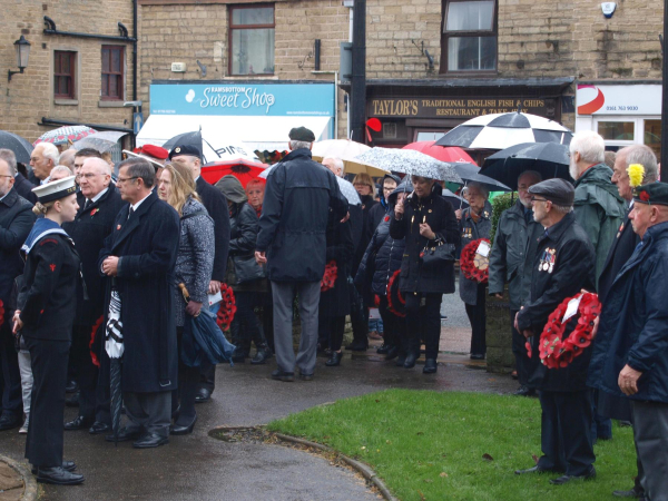 Remembrance Sunday Parade Ramsbottom Royal British Legion 
15-War-03-War Memorials-001-St Paul's Gardens and Remembrance Sunday
Keywords: 2018